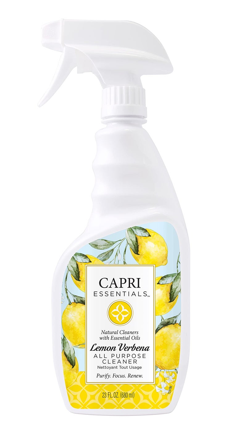 CAPRI ESSENTIALS APC, Household Dust Remover, Kitchen Counter Surface Spray, Removes Grime, Blend of Essential Oils, Lemon Verbena, 23 FL Oz - Image 1