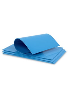 Falling In art Falling in Art Soft Linoleum Carving Block, 9 Inches by 12 Inches, Blue, 4-Pack  - Image 5