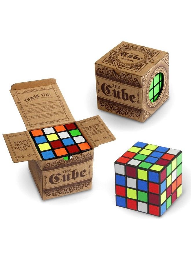 Vamslove Speed Cube, Vamslove Kids Toys 4X4X4 Smooth Brain Teaser Puzzle Turns Quicker Smart Magic Cube, Toys For Kids Boys Girls Adults  - Image 2