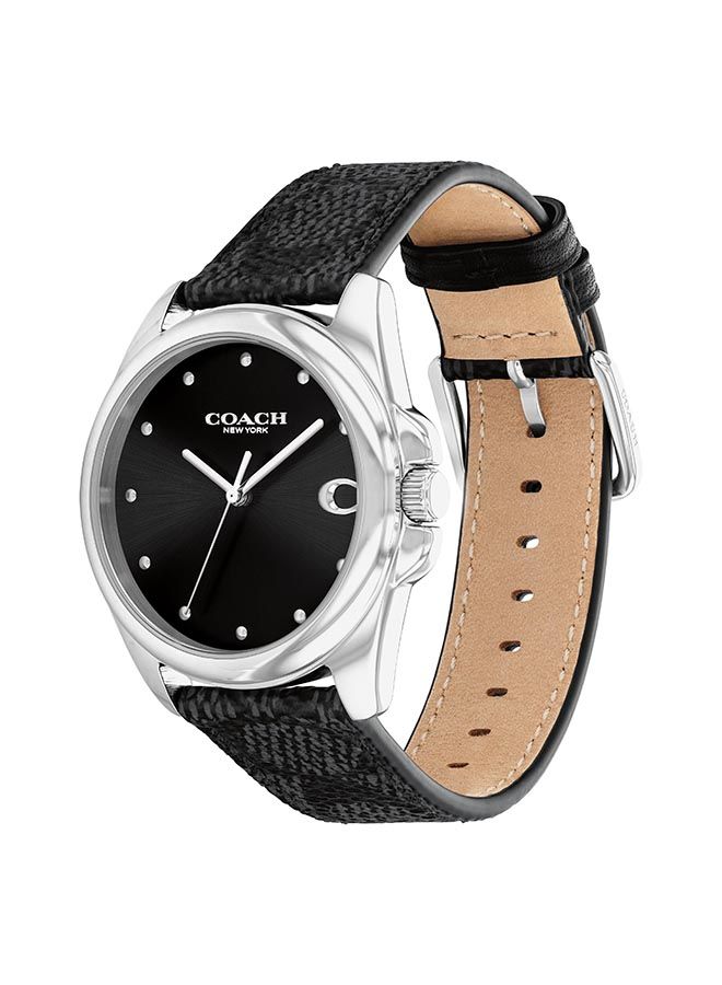 COACH ساعة يد نسائية أنالوج دائرية الشكل 36 ملم - Image 2