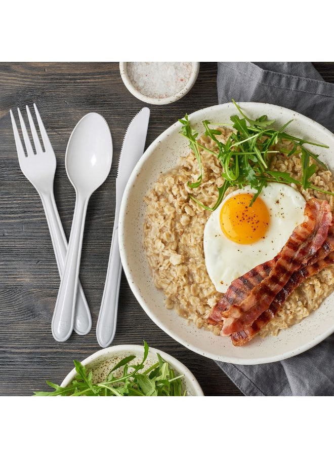 Fun Biodegradable Spoon 18 Pcs  - Image 2