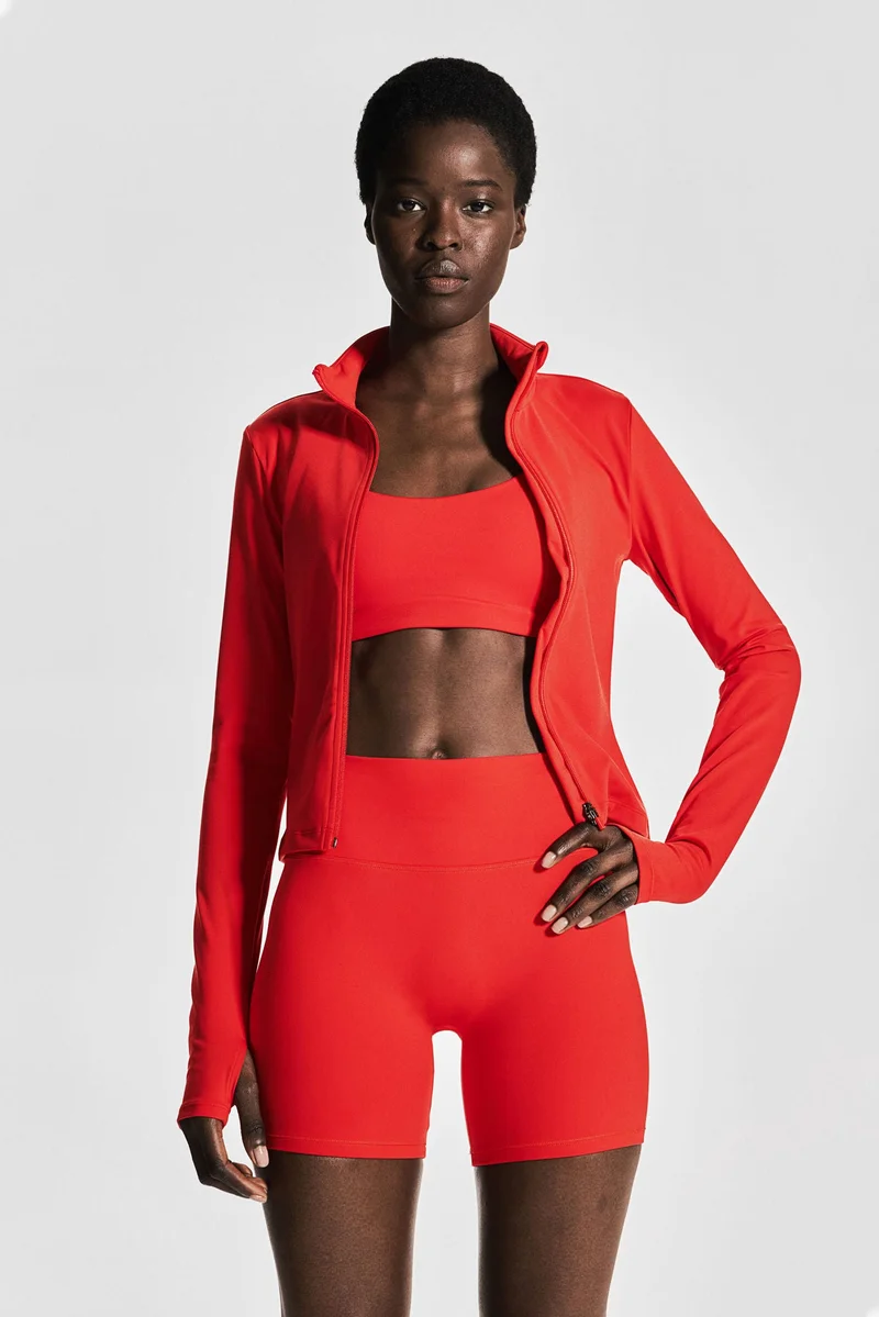 H&M SoftMove™ Zip-through sports jacket