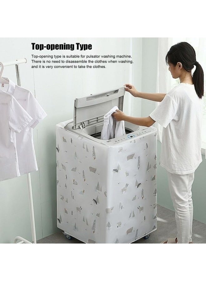 Waterproof cover for top-loading automatic washing machine (56 x 54 x 86 cm) - Image 5