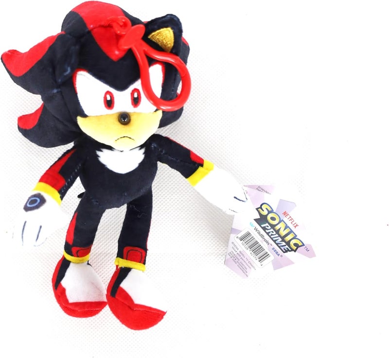 Sonic Prime : Plush Clip 6-Inch - Netflix Series, Licensed, Boys & Girls, Huggable Sonic - Image 2