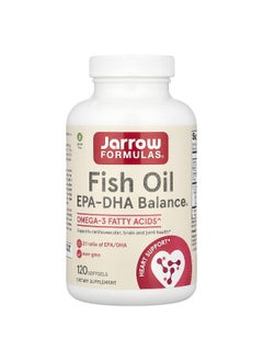 jarrow formulas Jarrow Formulas, Fish Oil, EPA-DHA Balance®, 120 Softgels  - Image 1