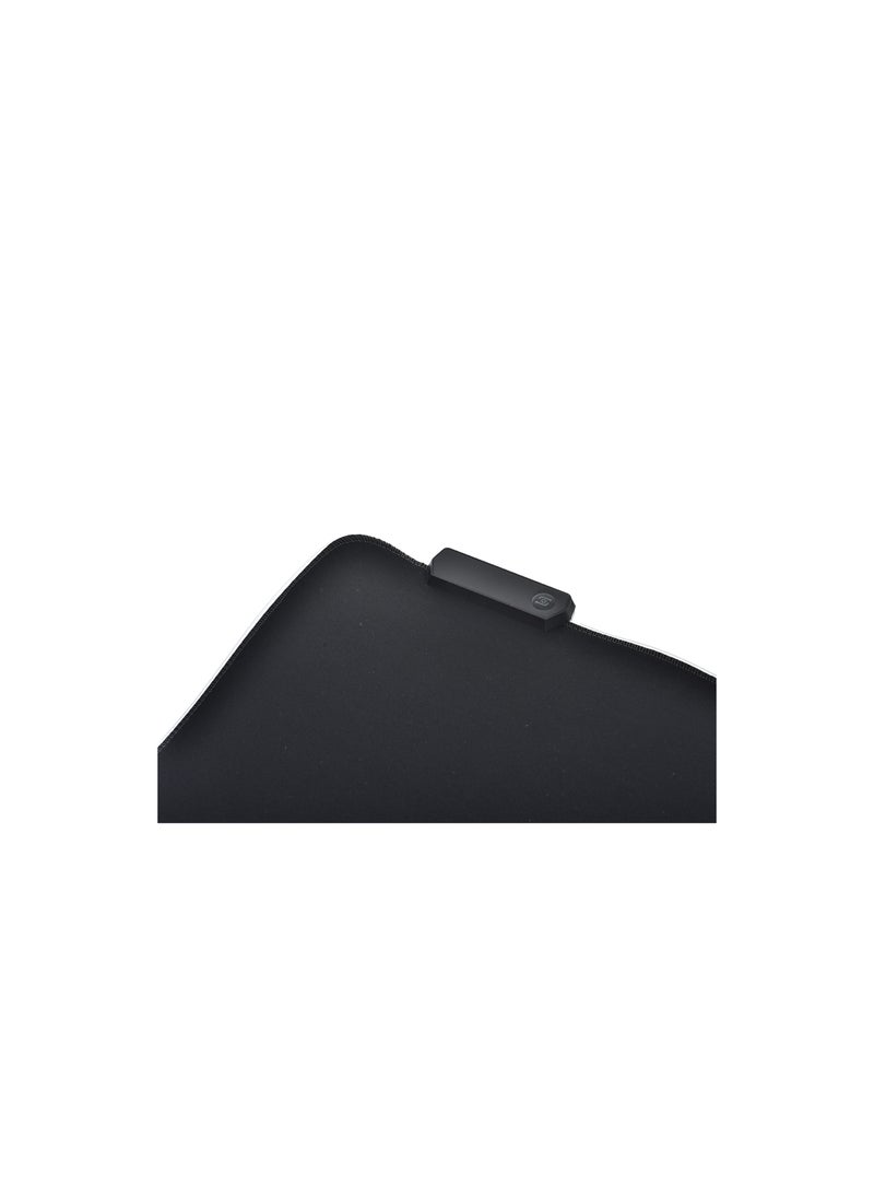 Generic - RGB Rubber Speed Surface Mouse Pad Its Works Great with All Mouse Sensor With Lighting Edges For Gaming  90x40 CM - Black - Image 1