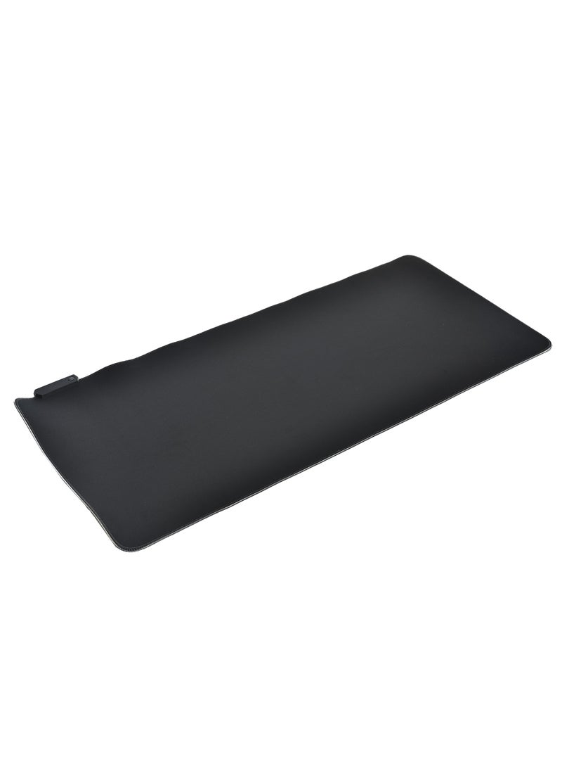 Generic - RGB Rubber Speed Surface Mouse Pad Its Works Great with All Mouse Sensor With Lighting Edges For Gaming  90x40 CM - Black - Image 1