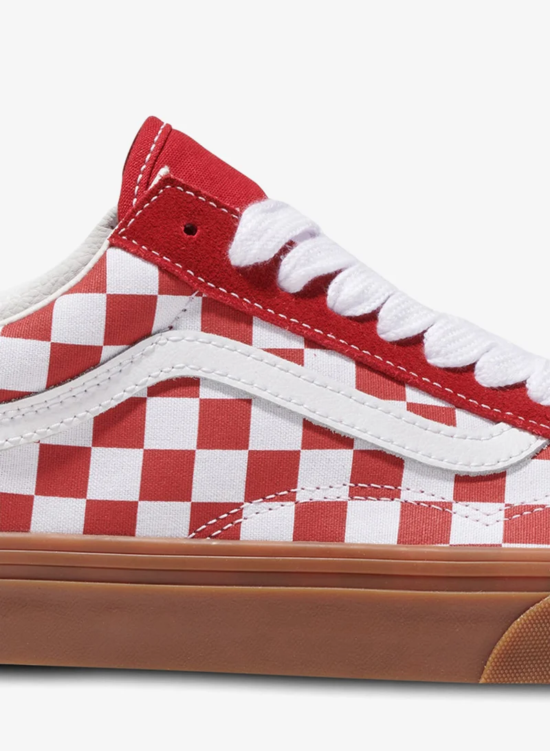 VANS Red Old Skool Unisex Shoes  | Best Price UAE