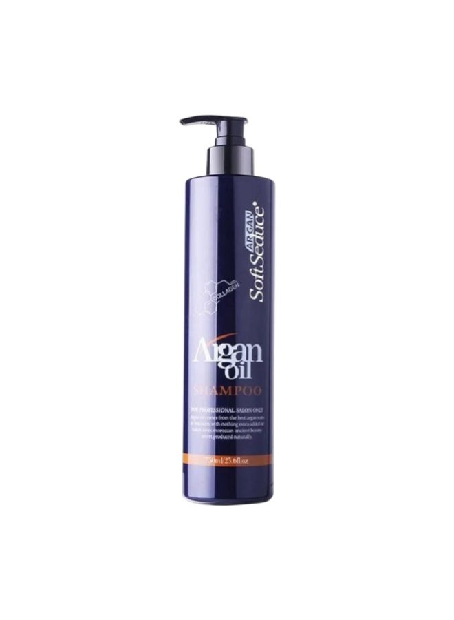 SoftSeduce Argan Oil & Collagen Shampoo for Hair Care, 500ml - Image 2