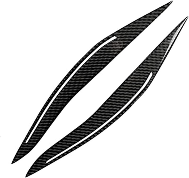 Vuzmode Carbon Fiber Headlight Eyebrow Trim for BMW 5 Series - Image 4