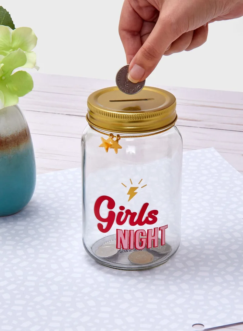 Sass & Belle Girls Night Money Jar