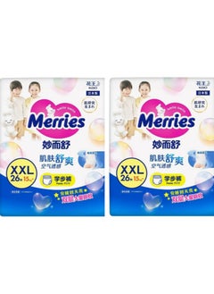 Merries Merries Kao toddler pants diapers XXL26 pcs 15-28 kg,Pack of 2  - Image 1
