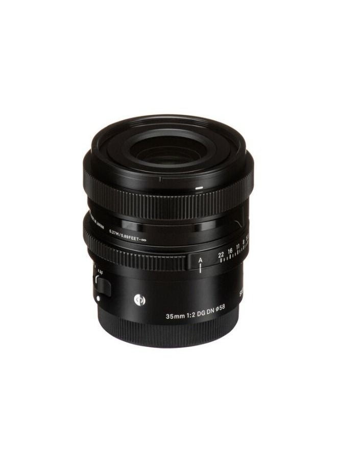SIGMA عدسة سيجما 35 ملم f/2 DG DN المعاصرة لكاميرا سوني E  - Image 4