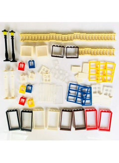 Taken All 82 Piece Windows & Doors & Fences Sets Building Block Toy Compatible Major Brands Children Gifts  - Image 3