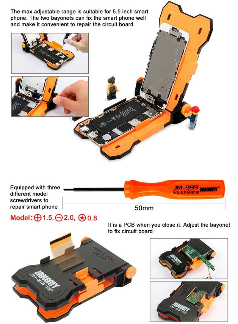 JAKEMY JM-Z13 Adjustable Fixed Screen Repair Holder For Iphone Smart Phone - Image 5