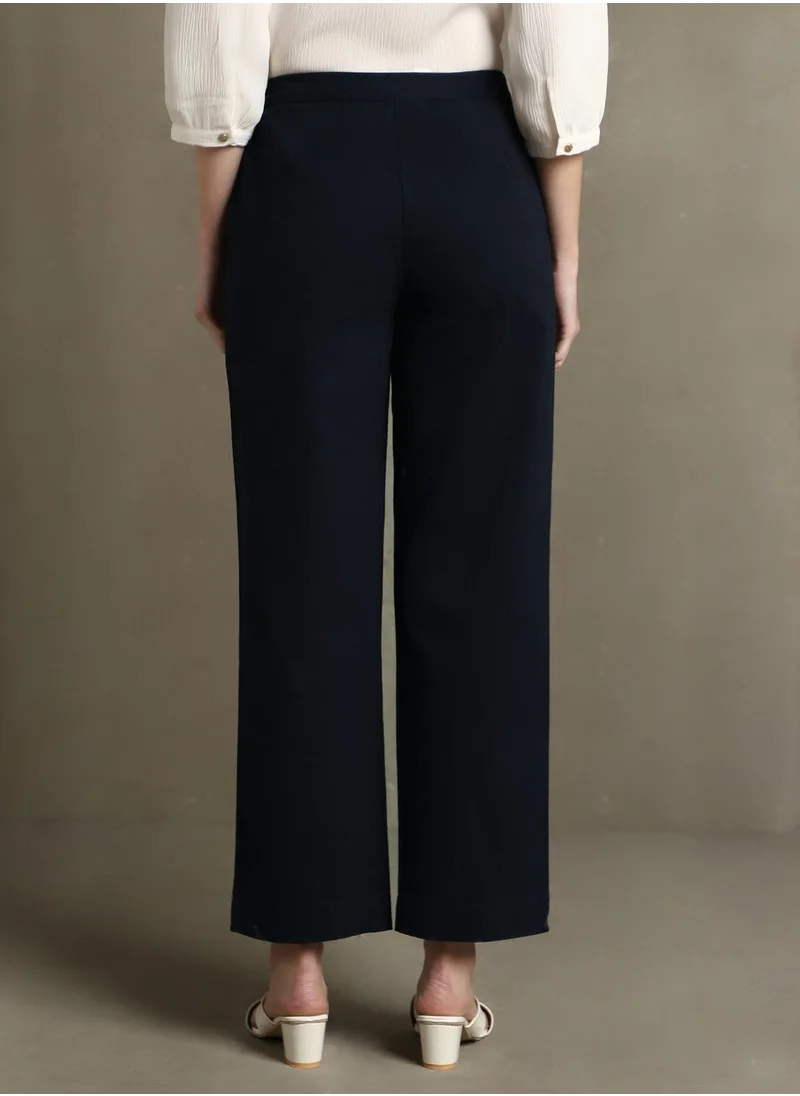دينيس لينغو Navy Pants For Women
