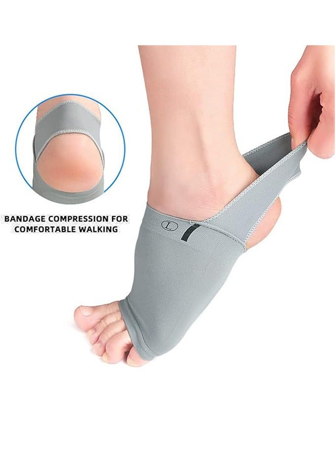 1 Pair Of Arch Supports, Arch Support Sleeves For Men And Women, Professional Metatarsal Compression Arch Supports, Relieve Foot Pain, Folding Arch - Image 2