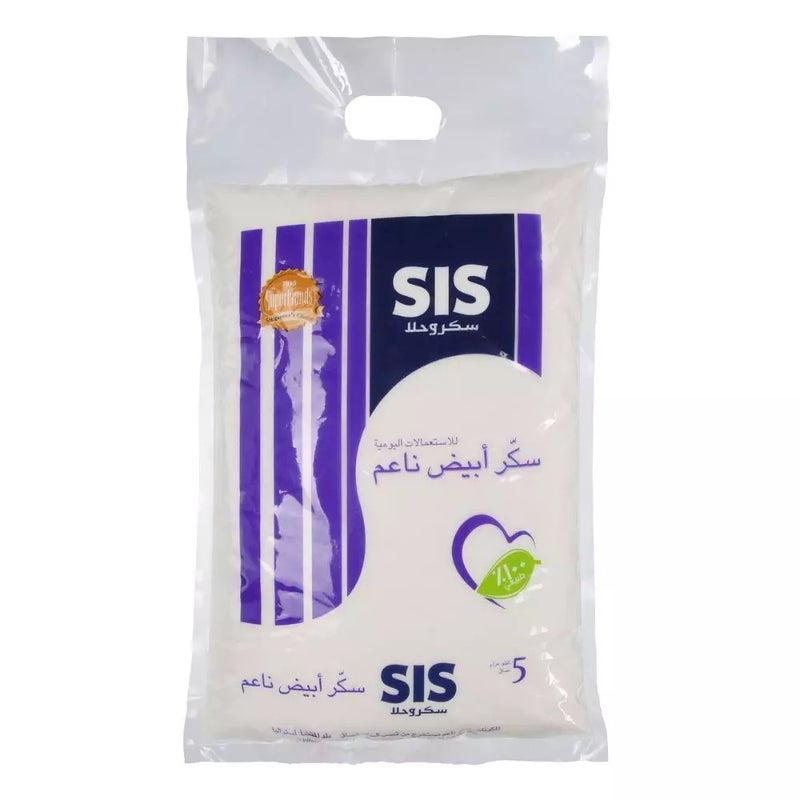 Sis Fine Grain White Sugar- 5kg