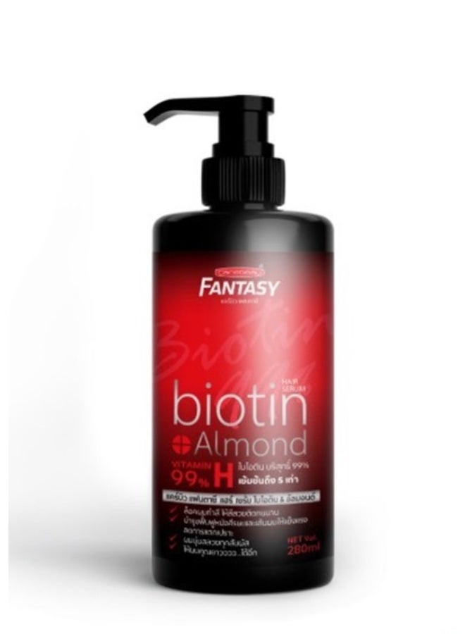 Biotin + Almond Hair Serum, Kerbo (Biotin and Mindam Hair Moisturizer, Kebe), 280 ml
