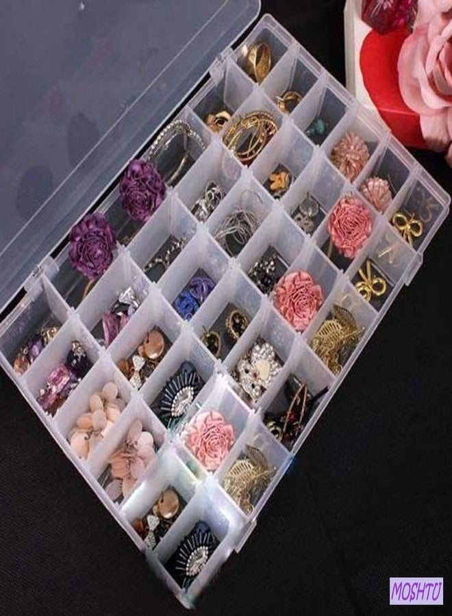MOSHTU Plastic 36 Grid Cells Multipurpose Medicine Jewellery Cosmetic Storage Box - Image 5