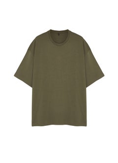 Khaki Men's Plus Size Oversize Comfortable Basic 100% Cotton T-Shirt TMNSS23TS00139 - pzsku/ZF9C8E9C6EBF34F28C247Z/45/_/1730939813/f6081eb1-5bc4-4608-8376-1d976cdf84a1