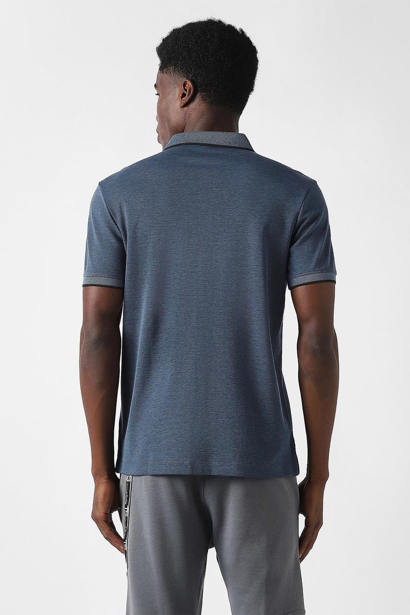 Van Heusen_Mens__T Shirt_(VFKPARGFJ14872_Teal_2XL) - Image 3
