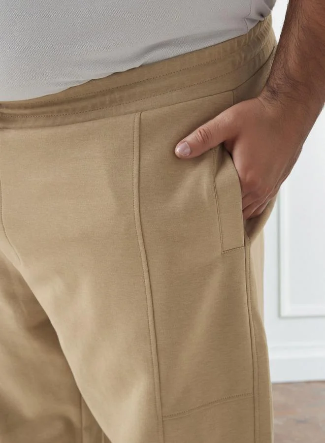 Splash FAV Men Regular Fit Flexi Waist Joggers with Pockets