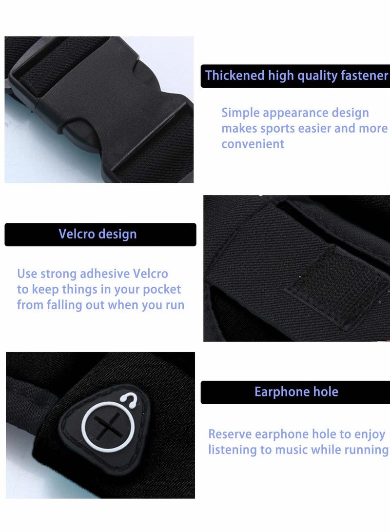 Barakah Cell Phone Armband Case and Running Waist Set, Waterproof and Reflective - Image 4