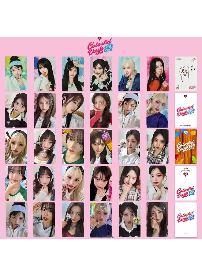 NIBEMINENT 6 Pcs Kpop IVE Season's Greetings Lomo Cards Card For Fans Collection Gifts - Image 2
