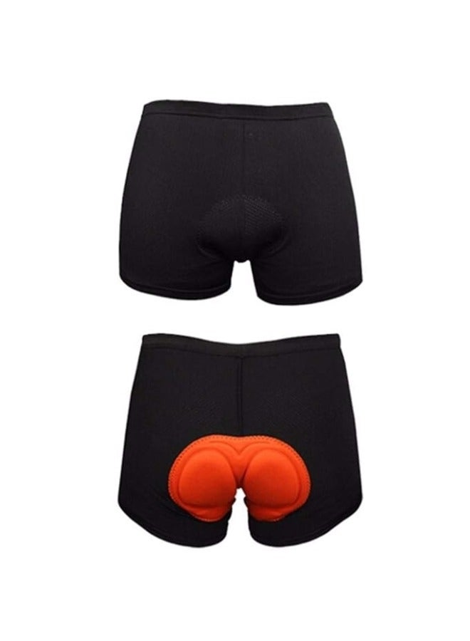 HALAMODO 3D Gel Padded High-Waisted  Bicycle Shorts with Inner Padding and Anti-Slip Leg Grips 7inch  - Image 4