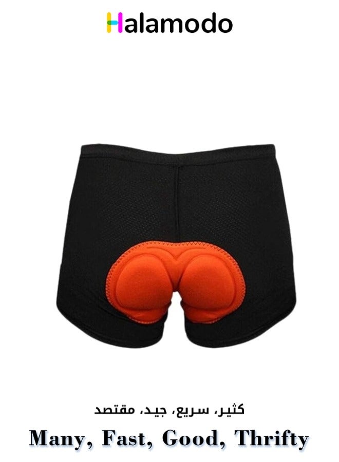 HALAMODO 3D Gel Padded High-Waisted  Bicycle Shorts with Inner Padding and Anti-Slip Leg Grips 7inch  - Image 1