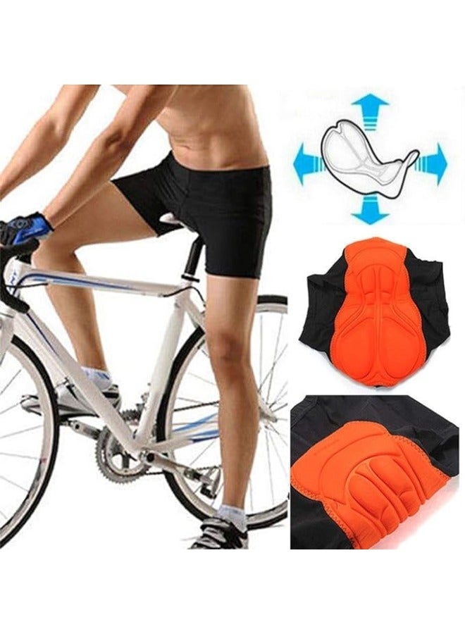 HALAMODO 3D Gel Padded High-Waisted  Bicycle Shorts with Inner Padding and Anti-Slip Leg Grips 7inch  - Image 2