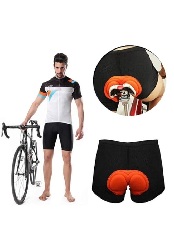 HALAMODO 3D Gel Padded High-Waisted  Bicycle Shorts with Inner Padding and Anti-Slip Leg Grips 7inch  - Image 5