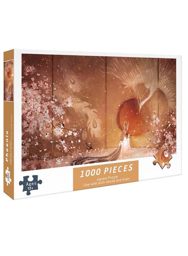 Anna 1000-Piece Mind-Bending Puzzle Game for Leisure and Fun