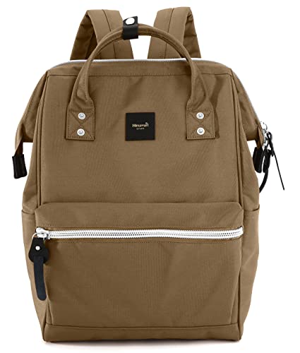himawari Laptop Backpack for Women & Men 16 Inch - Water Resistant Anti-Theft Travel Backpack with USB Charging Port, Large Business Computer Bag for College (1881-mocha) - Image 1