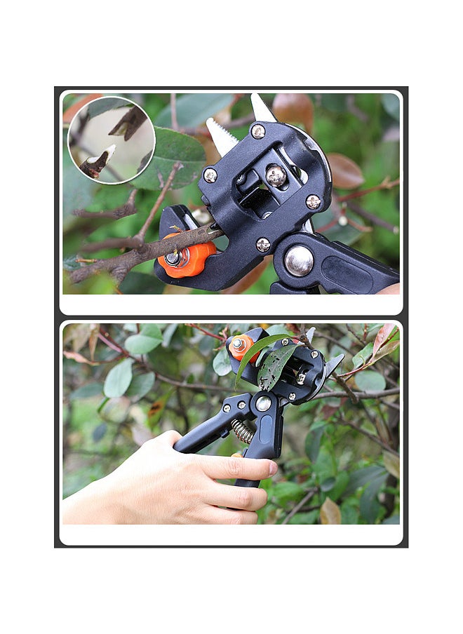 Generic - Professional Grafting Tools Grafter Pruner Kit Garden Fruit Tree Pruning Grafting Shears 2 in 1 Scissors Cutting Tool Kit Set with Replaceable Blades - Image 1
