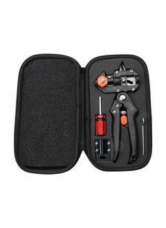 Professional Grafting Tools Grafter Pruner Kit Garden Fruit Tree Pruning Grafting Shears 2 in 1 Scissors Cutting Tool Kit Set with Replaceable Blades