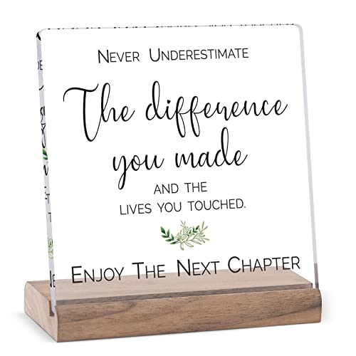 Cituarko Goodbye Gifts For Coworkers Leaving Gifts For Women Farewell Gifts For Friends Going Away Gift For Boss Leaving Job Retirement Gifts For Women Men Retirement Party Decorations New Job Gifts For Desk - Image 1