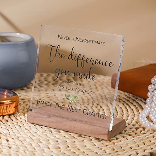 Cituarko Goodbye Gifts For Coworkers Leaving Gifts For Women Farewell Gifts For Friends Going Away Gift For Boss Leaving Job Retirement Gifts For Women Men Retirement Party Decorations New Job Gifts For Desk - Image 4