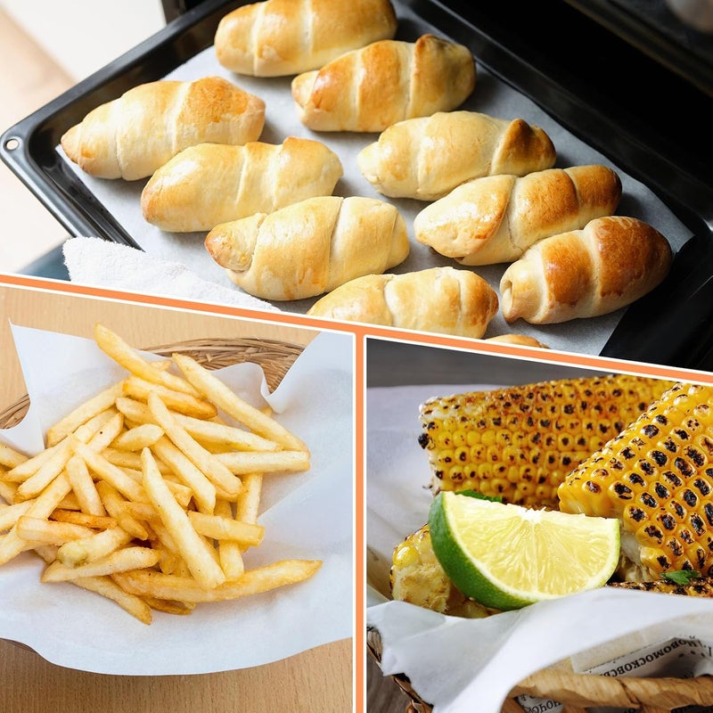 lipetol 600Pcs White Butcher Paper for Sublimation No Wax Square Sublimation Butcher Paper Sheets 12 x 12 inch Disposable Charcuterie Papers Precut Butcher Papers for Heat Press, Wrapping Meat, Smoking Meat - Image 5