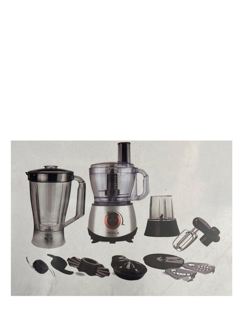 Tesla Food Processor 800 Watts 2 Liter Bowl TSL-FP100 Food Processor - Image 4