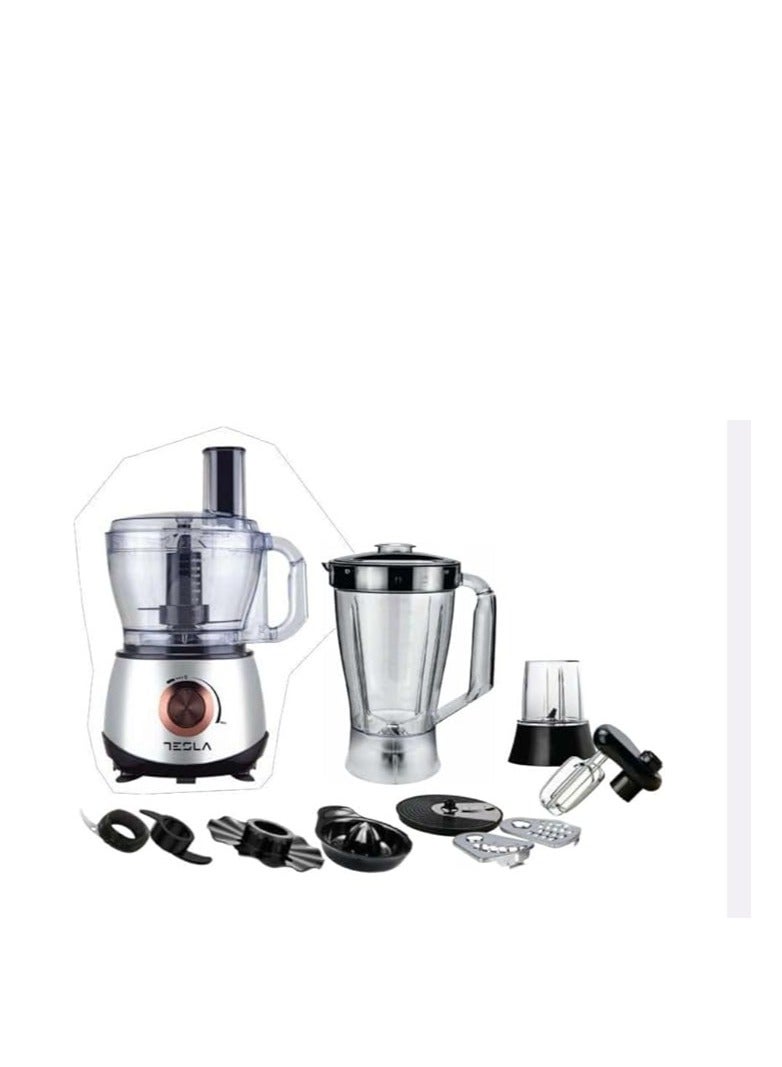 Tesla Food Processor 800 Watts 2 Liter Bowl TSL-FP100 Food Processor - Image 1