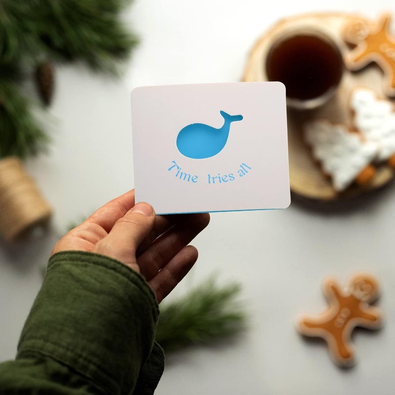 klarako 50pcs message greeting card Mothers Day Greeting Cards festival cards Greeting Cards Blank out cards Distance Valentines Day Cards Heart cards for lover gift paper jam 3d - Image 4