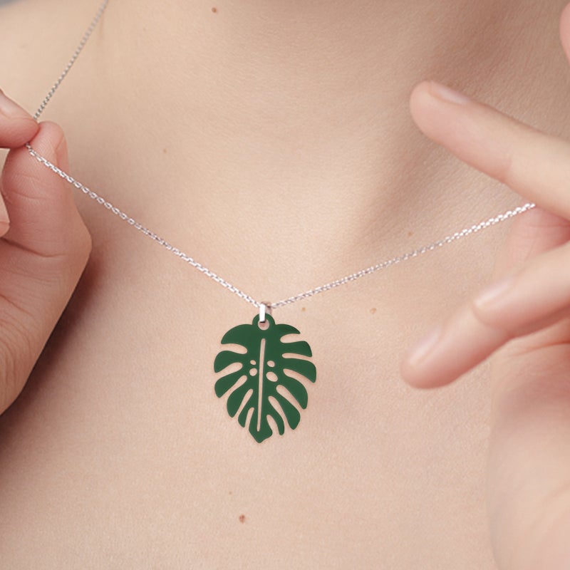 50Pcs Monstera Leaf Charms Alloy Leaves Charms Hollow Leaf Metal Pendants DIY Jewelry Charms - Image 4