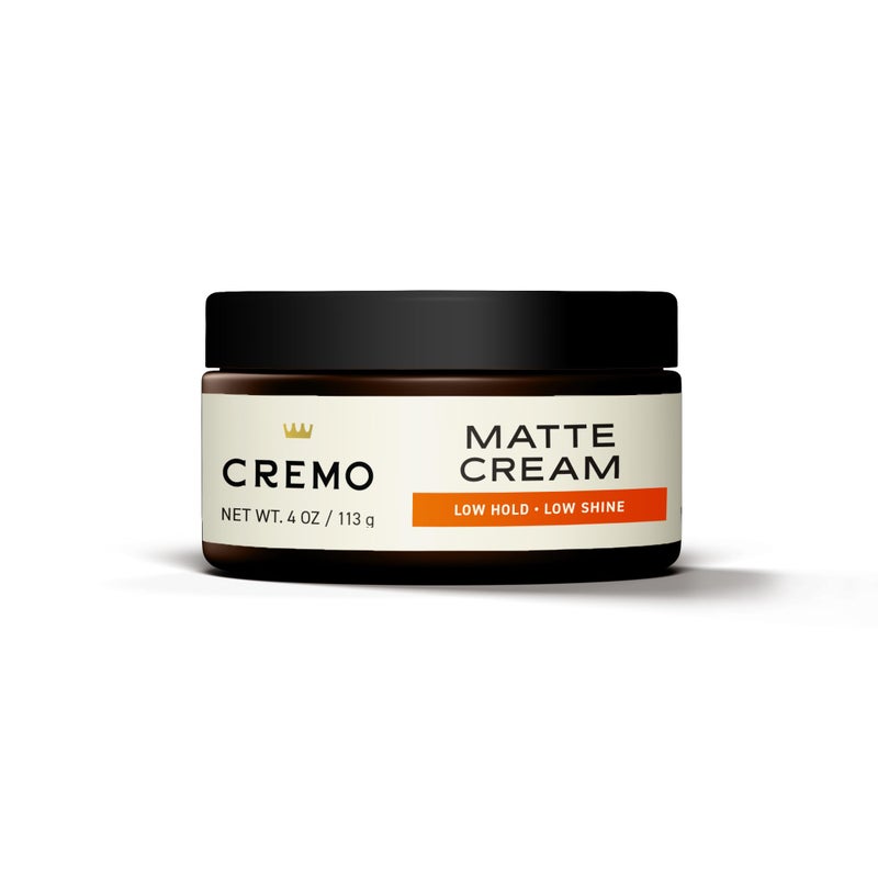 Cremo Hair Styling Matte Cream, Premium Barber Grade, Light Hold, Low Shine, Hair Cream and Hair Products For Men, 4 Oz - Image 3