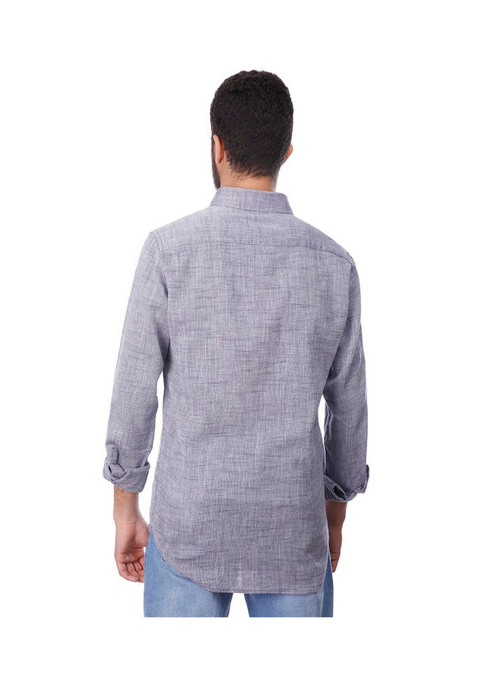 كوب قميص كوب بأزرار للرجال - Image 3