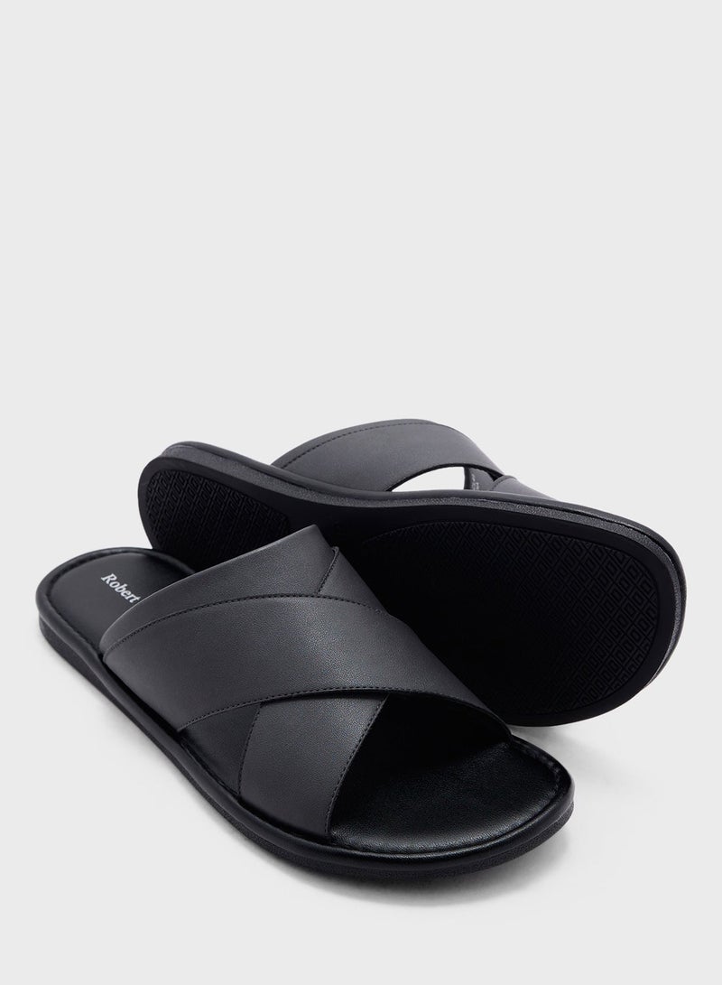 روبرت وود صنادل كاجوال بحزام متقاطع - Image 4