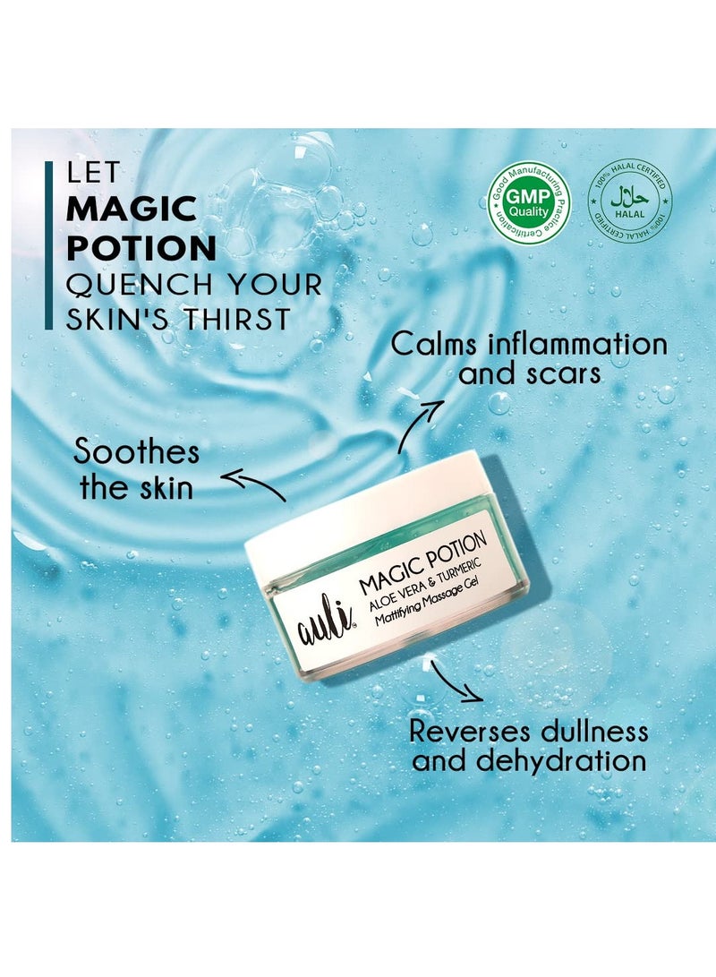 AULI LIFESTYLE Auli Potion Aloevera Gel For Glowing Skin 30GM - Image 3