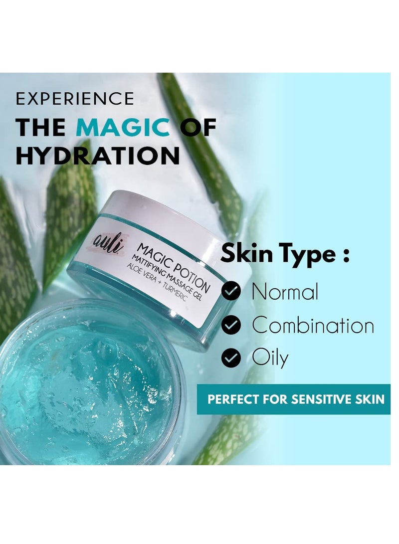 AULI LIFESTYLE Auli Potion Aloevera Gel For Glowing Skin 30GM - Image 4