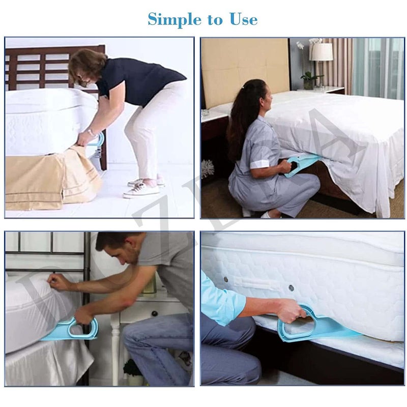 DOZERA Mattress Lifter Tool Bedsheet Tucker Tool Bed Sheets Change Instantly without Mattress Lifting Bed Making Mattress Lifting Handy Tool Easy to Use for Home Hotel Hospital etc Pack of 2 - Image 3